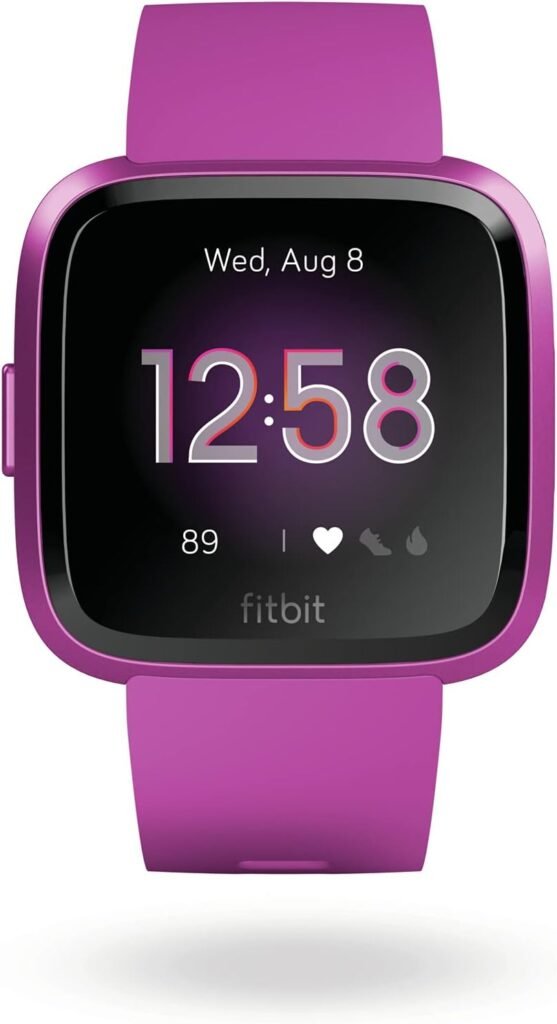 Fitbit Versa Lite Edition Smart Watch, One Size (S and L Bands Included), 1 Count