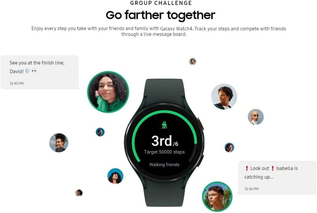 Samsung Galaxy Watch 4 44mm R875 Smartwatch GPS Bluetooth WiFi + LTE with ECG Monitor Tracker for Health Fitness Running Sleep Cycles, Fall Detection - (Renewed)
