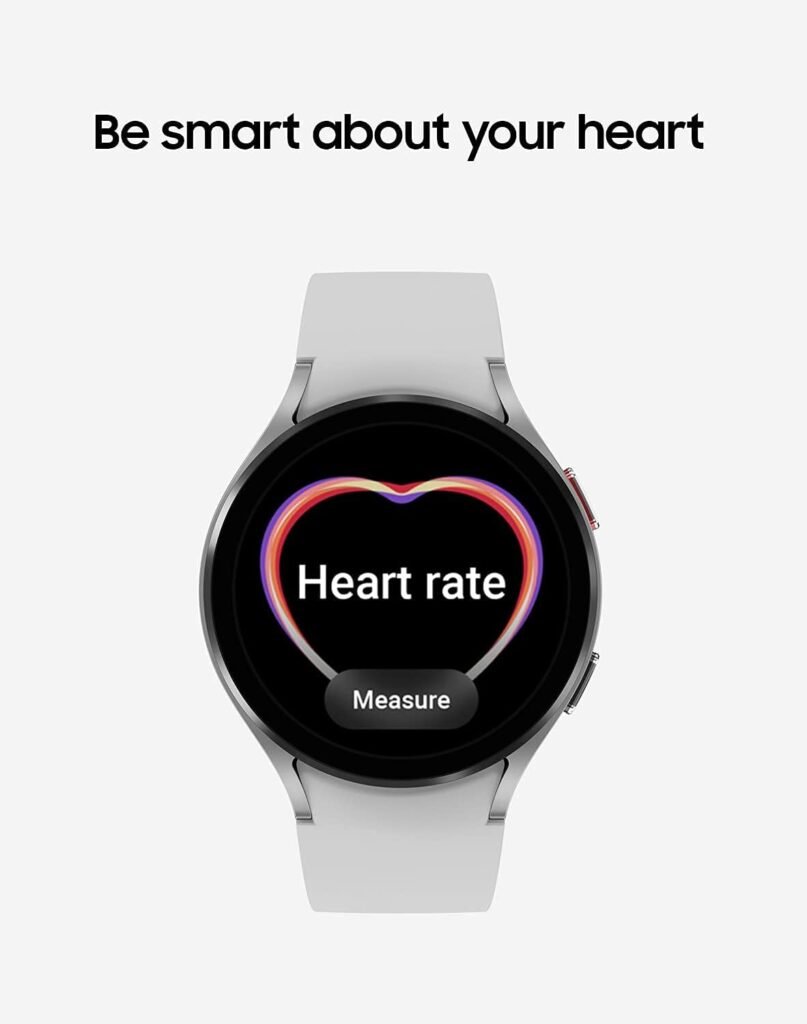 Samsung Galaxy Watch 4 Bluetooth  GPS Smartwatch, 44mm - Silver (Renewed)
