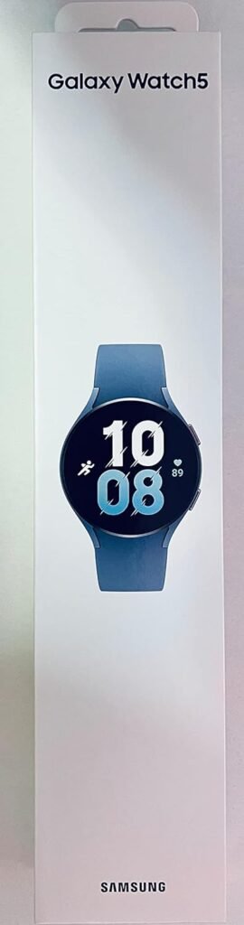 SAMSUNG Galaxy Watch 5 [2022] (44mm) Aluminum Case - International Model - (Blue)
