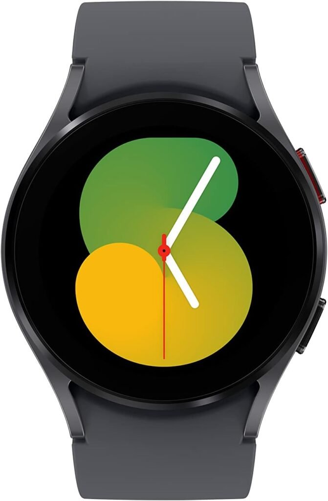 SAMSUNG Galaxy Watch 5 40mm LTE Smartwatch w/ Body, Health, Fitness and Sleep Tracker, Improved Battery, Sapphire Crystal Glass, Enhanced GPS Tracking, US Version, Pink Gold Bezel w/ Pink Band