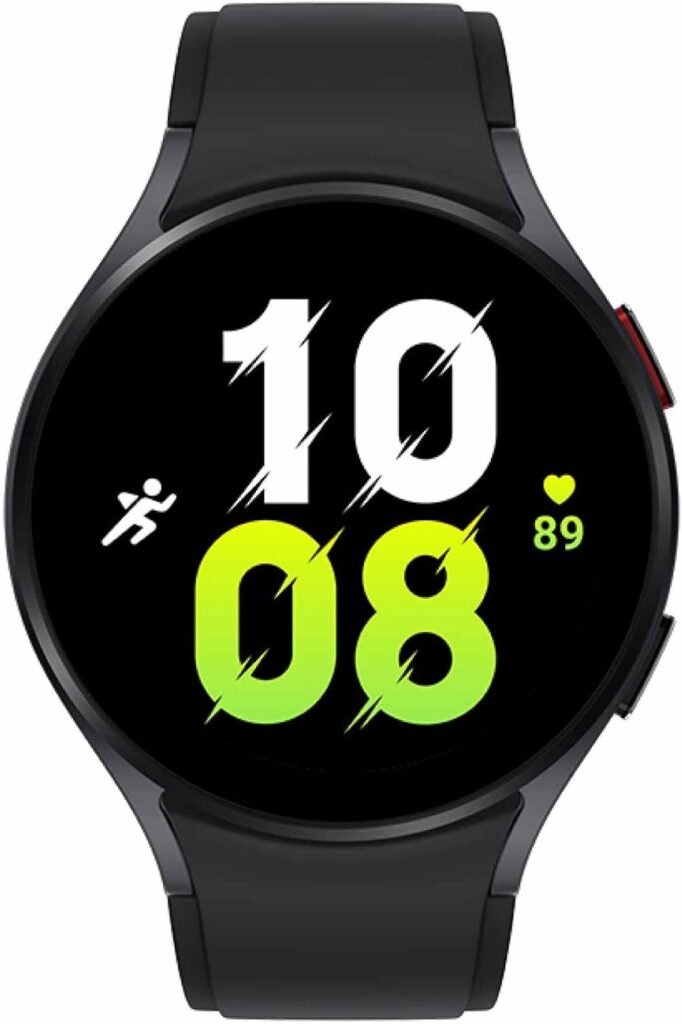 SAMSUNG Galaxy Watch 5 40mm LTE Smartwatch w/ Body, Health, Fitness and Sleep Tracker, Improved Battery, Sapphire Crystal Glass, Enhanced GPS Tracking, US Version, Pink Gold Bezel w/ Pink Band