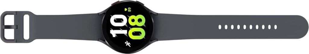 Samsung Galaxy Watch 5 (44mm, WiFi + 4G LTE) 1.4 Super AMOLED Smartwatch GPS Bluetooth w/ Advanced Sleep Coaching, Bioactive Sensor, Water Resistant R915U (Generic Charger, Graphite) (Renewed)