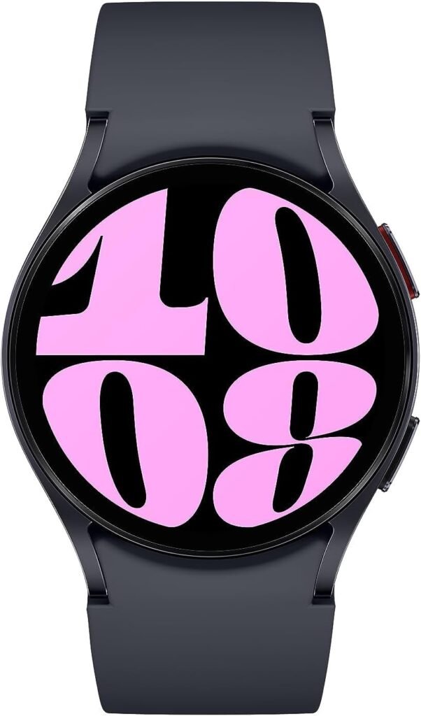 SAMSUNG Galaxy Watch 6 44mm Aluminum Smartwatch w/ Fitness Tracker, Heart Monitor, BIA Sensor, Advanced Sleep Coaching, Bluetooth – Graphite
