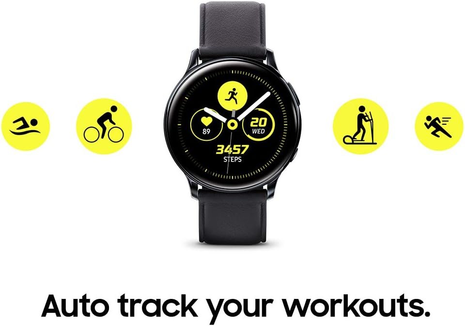 SAMSUNG Galaxy Watch Active 2 (40mm, GPS, Bluetooth) Smart Watch with Advanced Health Monitoring, Fitness Tracking, and Long lasting Battery, Pink Gold (US Version)
