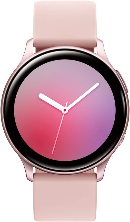 SAMSUNG Galaxy Watch Active 2 (40mm, GPS, Bluetooth) Smart Watch with Advanced Health Monitoring, Fitness Tracking, and Long lasting Battery, Pink Gold (US Version)