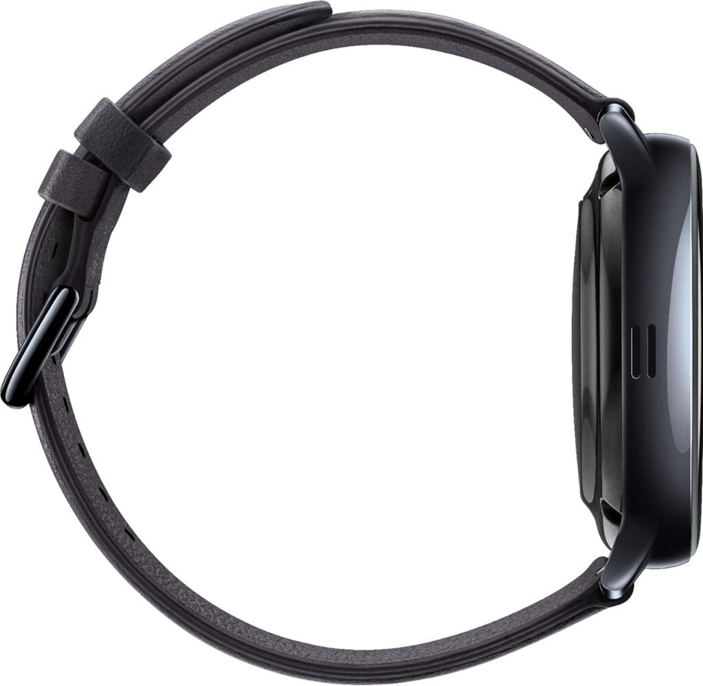 SAMSUNG Galaxy Watch Active2 LTE Smartwatch (Stainless Steel, 44mm, Black) (Renewed)